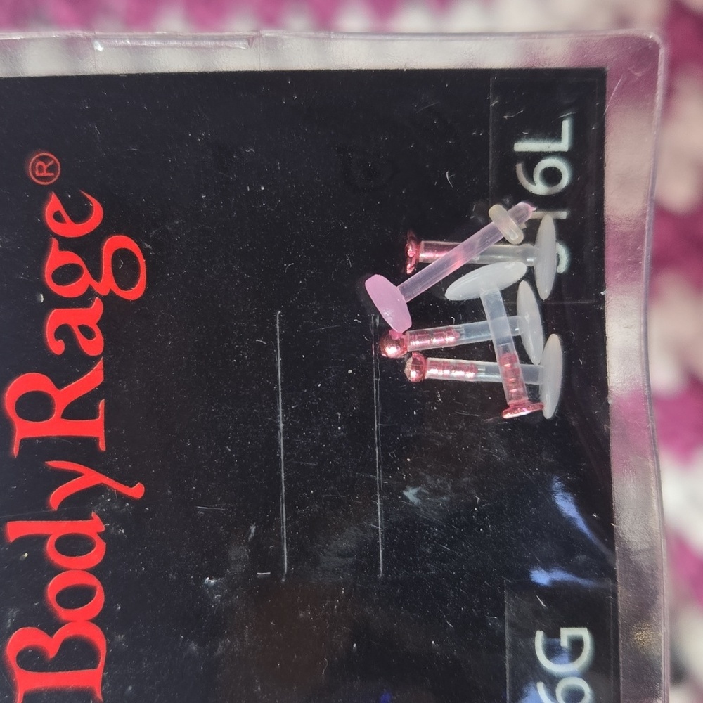 Body Rage Labret Piercing Jewelry - Picture 2 of 4